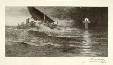 Kristus går på havet