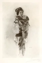 Japansk pige (The Musmee)