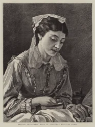 Britisk velgørende arbejde i Tyrkiet, en hospitalssygeplejerske