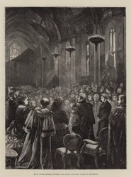 HKH Prins Arthur afslører Albert Memorial Window i Guildhall