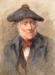 A Bonnet Laird, ca. 1905 (akvarel)