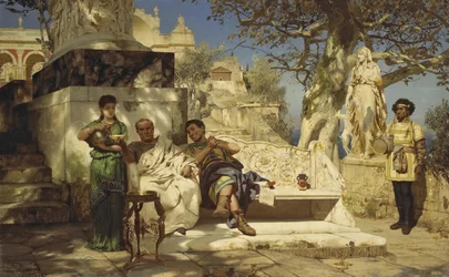 Patriciernes siesta, 1881