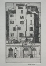Høje huse, Menton