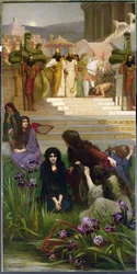 Judas døtre i Babylon (olie på lærred)