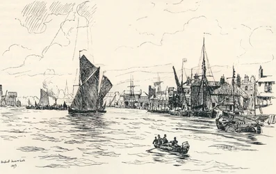 Fra Limehouse Pier, 1873, 1894