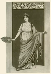 Himationen. Et beklædningsgenstand båret i Grækenland og Rom mellem 550 f.Kr. og 300 e.Kr., 1924.