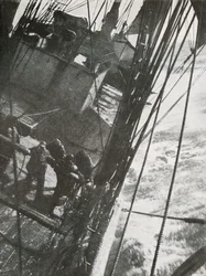 Manning the Pumps, c19101913, 1913