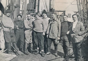 The Officers of the Terra Nova, 1912 Voyage, 1913