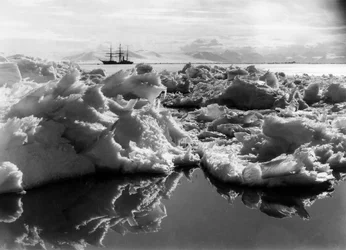 Terra Nova i McMurdo Sound, Antarktis, 1911