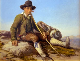 Berger de la Brigue, ca. 1850 (olie på lærred)