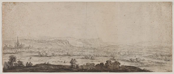 Landskab med landsbyen Schenkenschanz, Gelderland