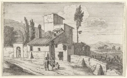 Udsigt over et kloster