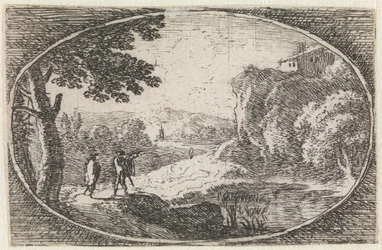 Landskab (nr. 15 fra serien: Varie campestrum fantasiae)