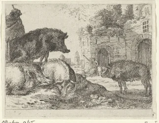 grise Landskaber med dyr (serietitel)