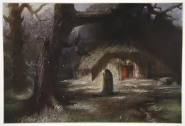 De to blev genforenet i en kærlig omfavnelse, 1906