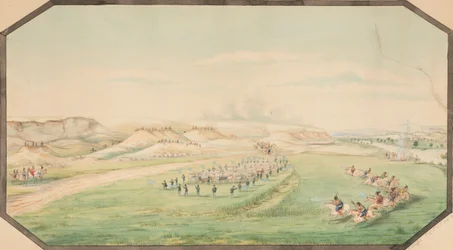 Angreb på general Marcys tog, 1867.