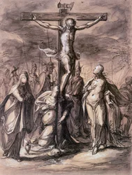 Kristus på korset, 1600-tallet.