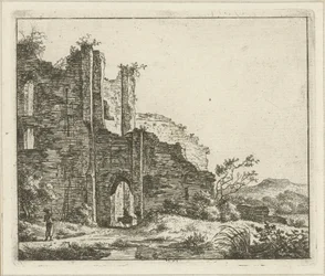 Landskab med ruin Seks landskaber (serietitel)
