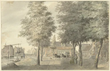 Plads i landsbyen Zuilen