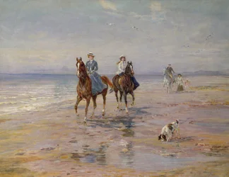 En ridetur på stranden, Dublin