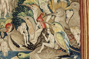 De jordiske glæders have. ca. 1560 (tæppe)