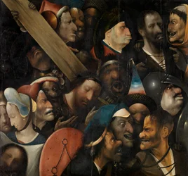 Kristus bærer korset, ca. 1510 -16 (olie på panel)