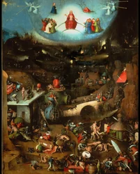 The Last Judgment Triptych, centralt panel, ca 1485.