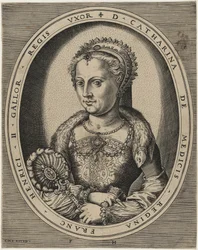 Catherine de Medici, hustru til Henrik 2. af Frankrig