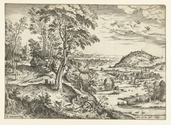 Cephalus og Procris Landskaber med bibelske og mytologiske scener (serietitel)