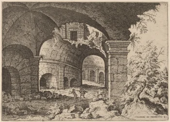 Ottende udsigt over Colosseum