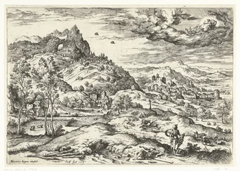 Merkur med hovedet af Argus Landskaber med bibelske og mytologiske scener (serietitel)