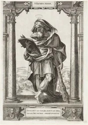 Sankt Jakob den Yngre. Kristus og de tolv apostle samt Sankt Paulus (serietitel)