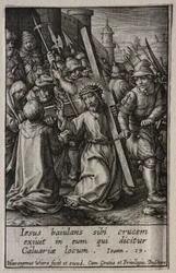 Lidenskaben: Kristus bærer korset.
