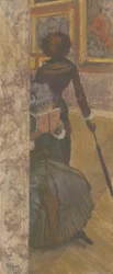 Mary Cassatt på Louvre: Galleriet med malerier