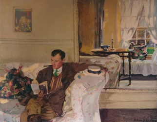 Portræt af Algernon Talmage, c1900 1914-1915