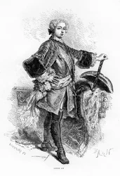 Ludvig XV, konge af Frankrig.