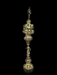 Medingen Minerva Cup, c.1650 (sølv og sølv)
