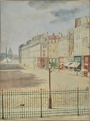 [Rue Royale over for Place de la Concorde].
