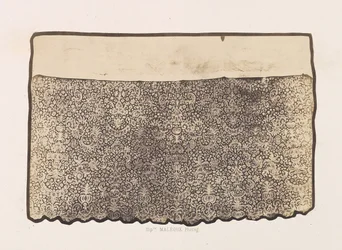 Lace Alb, tilhørende visitationsklosteret, 1857.
