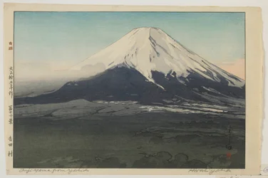 Fuji fra Yoshida, fra serien, Ten Views of Mount Fuji, Taisho-æra