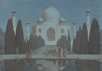 Taj Mahal om natten, nr. 6