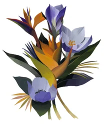 Skarpe blomster.
