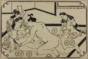 Et ark fra et shunga-album