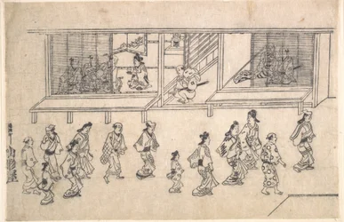 Gadescene i Yoshiwara