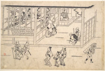 Gadescene i Yoshiwara