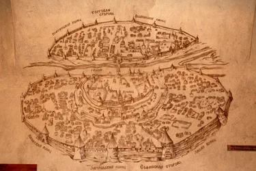 Novgorod-kortet, 1600-tallet