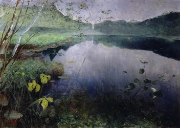 Fra Daelivannet (olie på lærred)