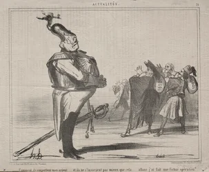Aktualitet nr. 71: Hvorfor tager de mine penge..., 1854.