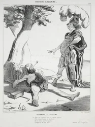 Ancient History, plade 20: Alexander og Diogenes