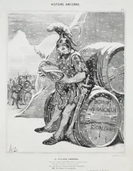 Ancient History, plade 28: The Passage of Hannibal, 6. oktober 1842.